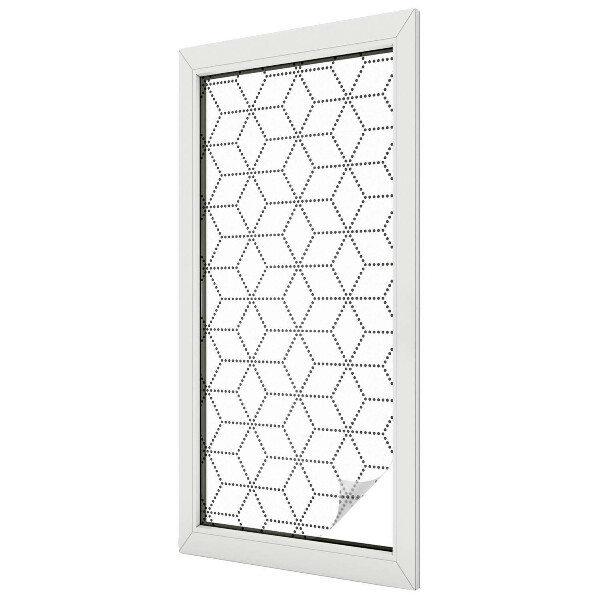 Privacy folie raam Gestippelde ruiten