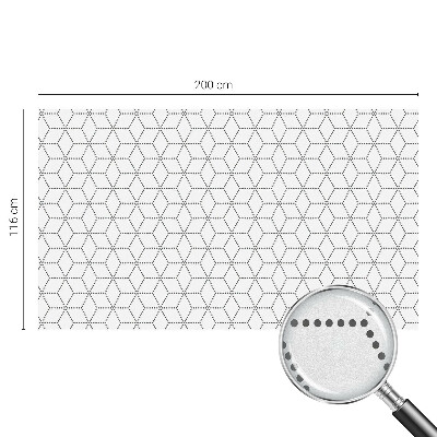 Privacy folie raam Gestippelde ruiten