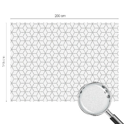 Privacy folie raam Gestippelde ruiten