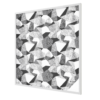 Zelfklevende raamfolie glas in lood Geometrische figuren