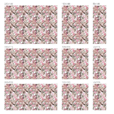 Glas in lood folie voor raam Pastelkleurige bloemen