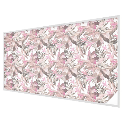 Glas in lood folie voor raam Pastelkleurige bloemen