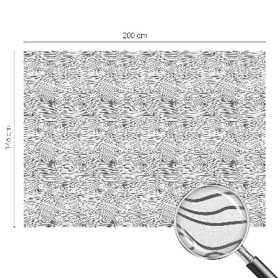 Glas in lood raamfolie Houten lijnen