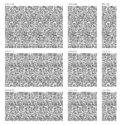 Glas in lood raamfolie Houten lijnen