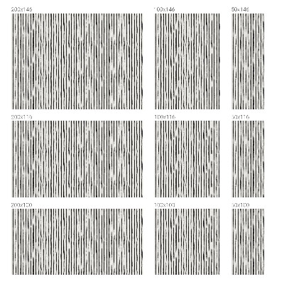 Privacy folie raam Verticale strepen