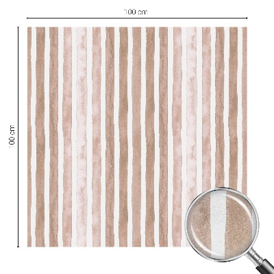 Privacy folie raam Bruine banden