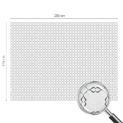 Melkglas folie met glas in lood effect Geometrische lijnen