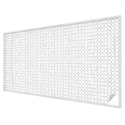 Melkglas folie met glas in lood effect Geometrische lijnen