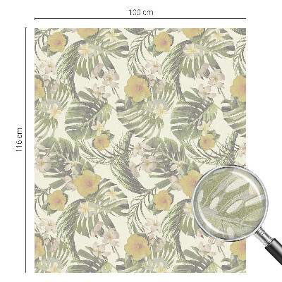 Privacy folie raam Tropisch thema