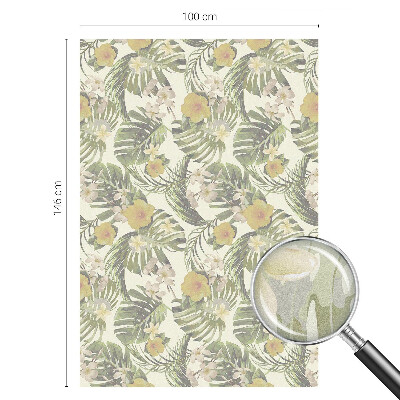 Privacy folie raam Tropisch thema