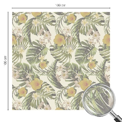 Privacy folie raam Tropisch thema