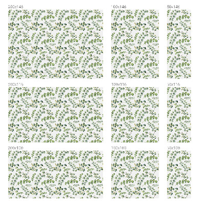 Glas in lood folie voor raam Botanische bladeren