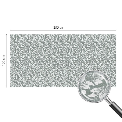 Glas in lood raamfolie Bladrijke elegantie