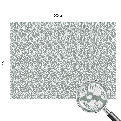 Glas in lood raamfolie Bladrijke elegantie