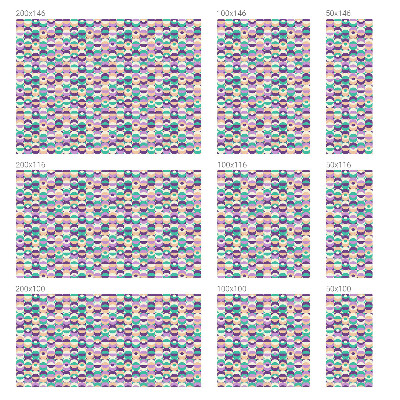 Glas in lood folie voor raam Kleurrijke patronen