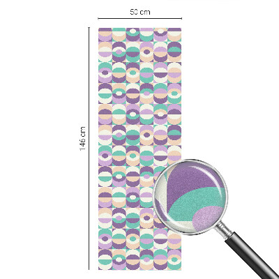 Glas in lood folie voor raam Kleurrijke patronen