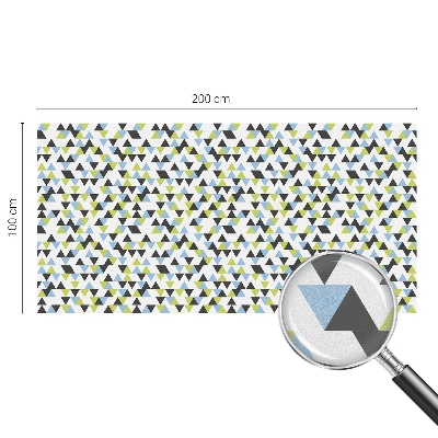 Privacy folie raam Geometrische driehoeken