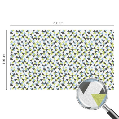 Privacy folie raam Geometrische driehoeken