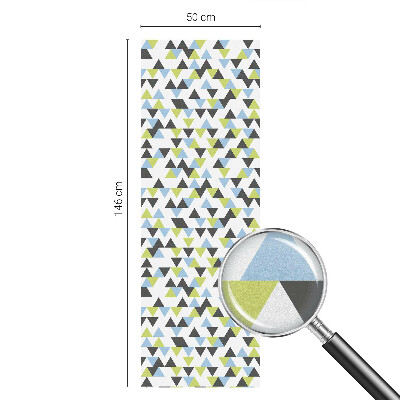 Privacy folie raam Geometrische driehoeken