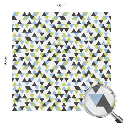 Privacy folie raam Geometrische driehoeken