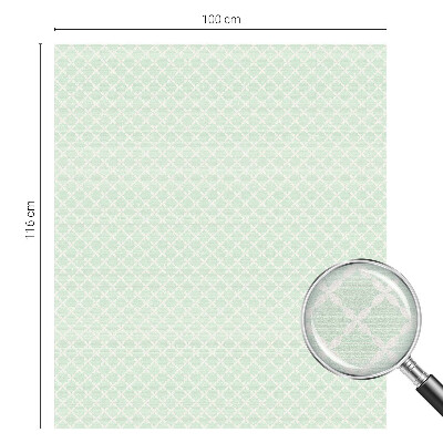 Zelfklevende raamfolie glas in lood Pastelsymmetrie