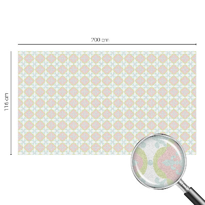 Privacy folie raam Pastel ornament