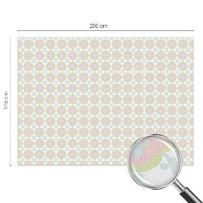 Privacy folie raam Pastel ornament