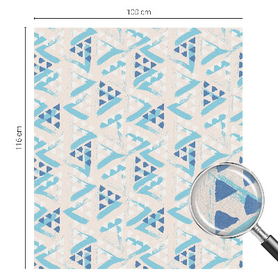 Glas in lood raamfolie Geometrische patronen