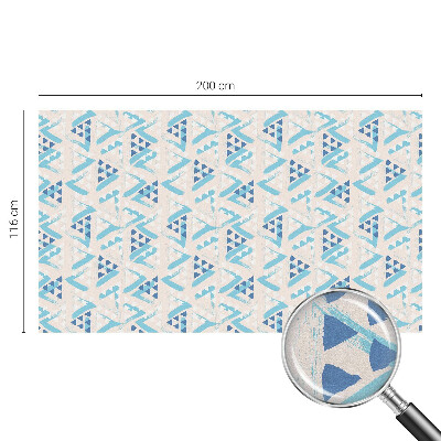 Glas in lood raamfolie Geometrische patronen