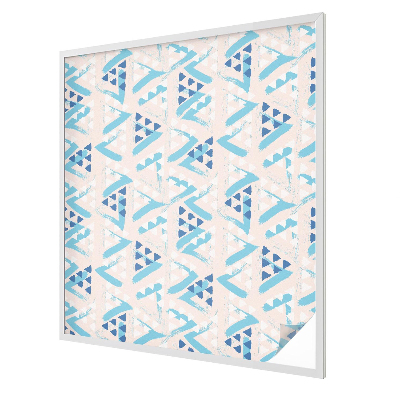 Glas in lood raamfolie Geometrische patronen