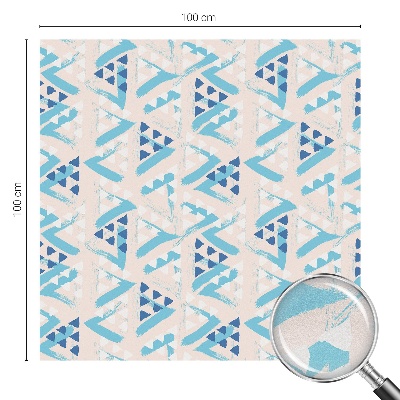 Glas in lood raamfolie Geometrische patronen