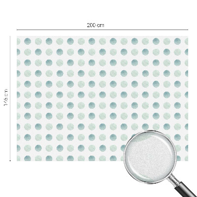 Glas in lood folie voor raam Fijne cirkels