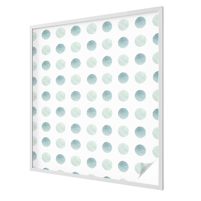 Glas in lood folie voor raam Fijne cirkels