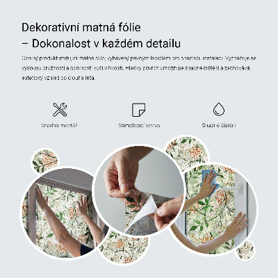 Privacy folie raam Bloemige lichtheid