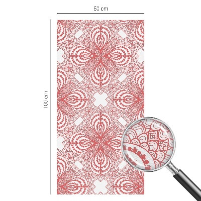 Zelfklevende raamfolie glas in lood Kantpatronen