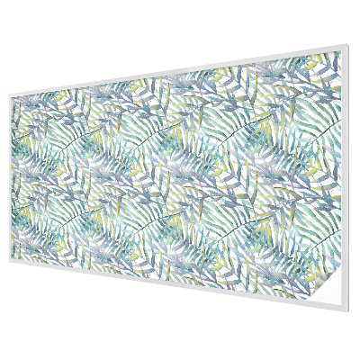 Glas in lood raamfolie Tropische aquarel