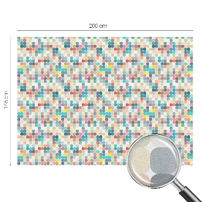 Glas in lood raamfolie Kleurrijke vierkanten