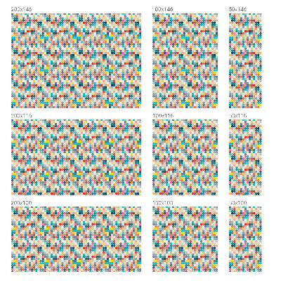 Glas in lood raamfolie Kleurrijke vierkanten