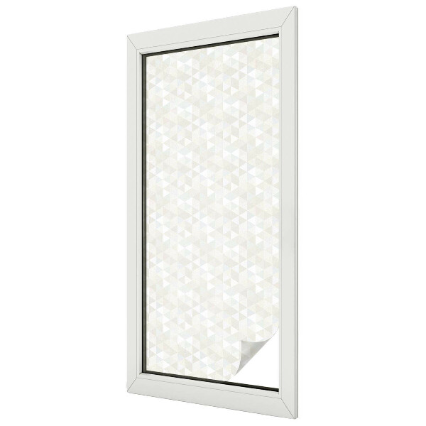 Zelfklevende raamfolie glas in lood Geometrische patronen