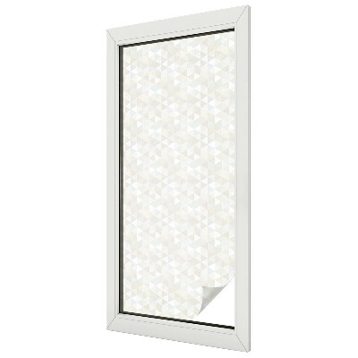 Zelfklevende raamfolie glas in lood Geometrische patronen