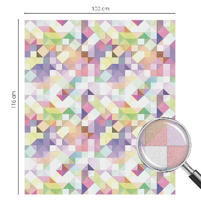 Privacy folie raam Abstracte mozaïek