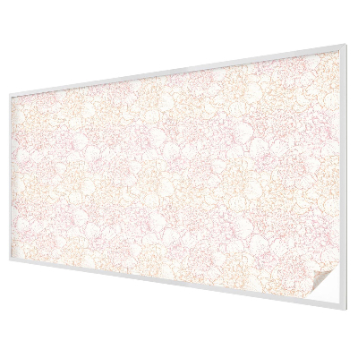 Glas in lood raamfolie Bloemen elegantie