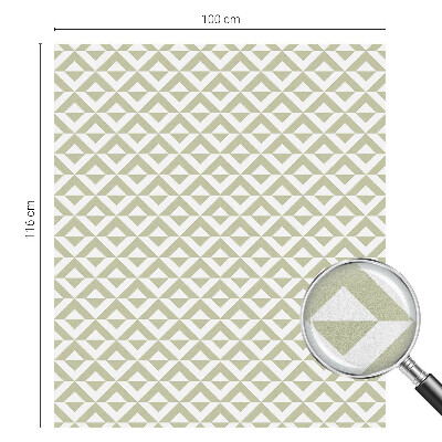 Glas in lood folie voor raam Geometrische ruiten