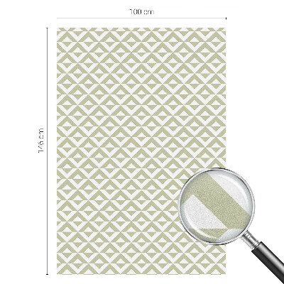 Glas in lood folie voor raam Geometrische ruiten