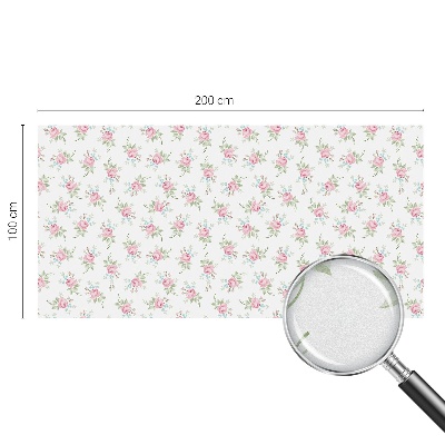 Privacy folie raam Romantische rozen