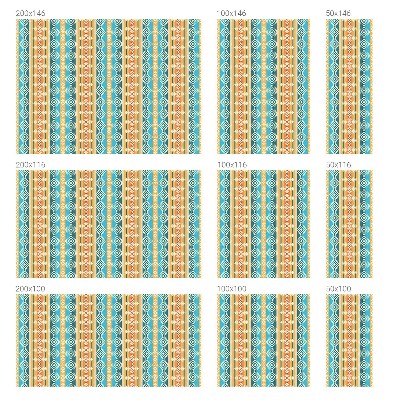 Glas in lood raamfolie Geometrische motieven
