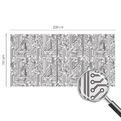 Glas in lood raamfolie Technisch thema