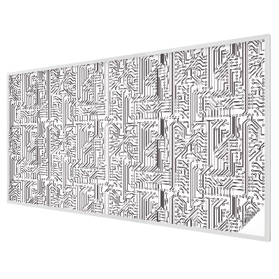 Glas in lood raamfolie Technisch thema