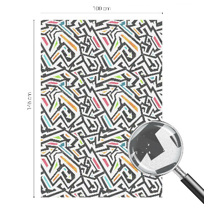 Privacy folie raam Abstracte geometrie