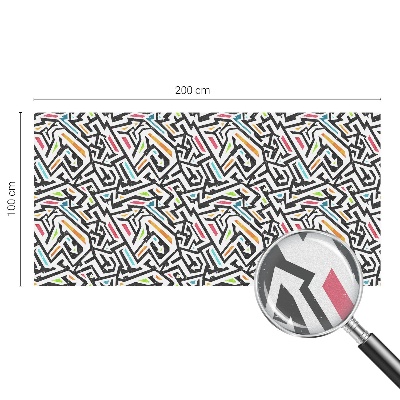 Privacy folie raam Abstracte geometrie